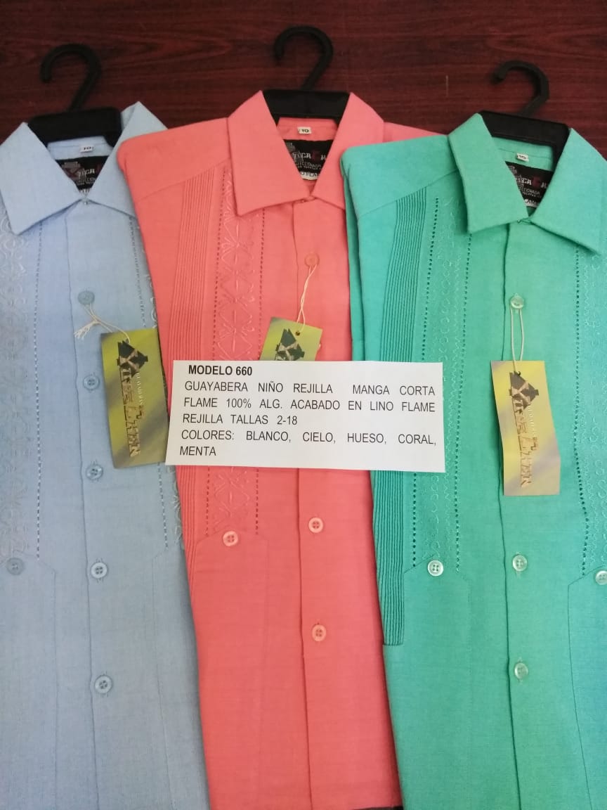 Ropa Guayaberas Yucachen